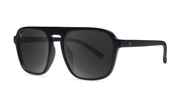 Knockaround Pacific Palisades Sunglasses Black/Smoke
