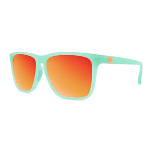 Knockaround Fast Lanes Sunglasses Sport Spearmint/Red Sunset