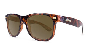 Knockaround Fort Knocks Sunglasses Tortoise Shell/Polarized Amber