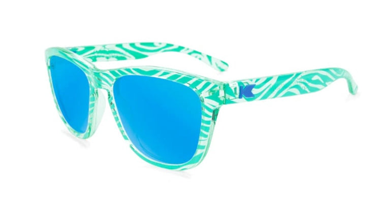 Knockaround Kids Premium Sunglasses Mint Zebra