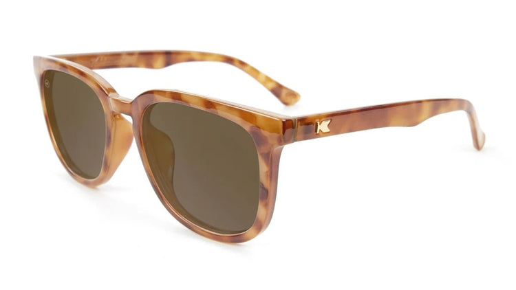 Knockaround Paso Robles Sunglasses Blonde Tortoise Shell/Amber