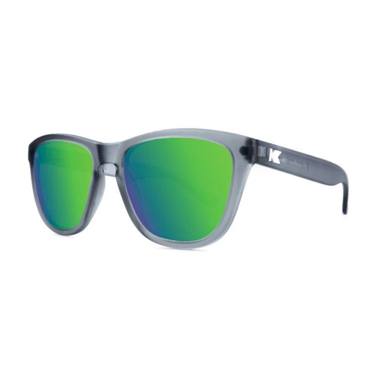 Knockaround Premiums Sunglasses Frosted Grey/Green