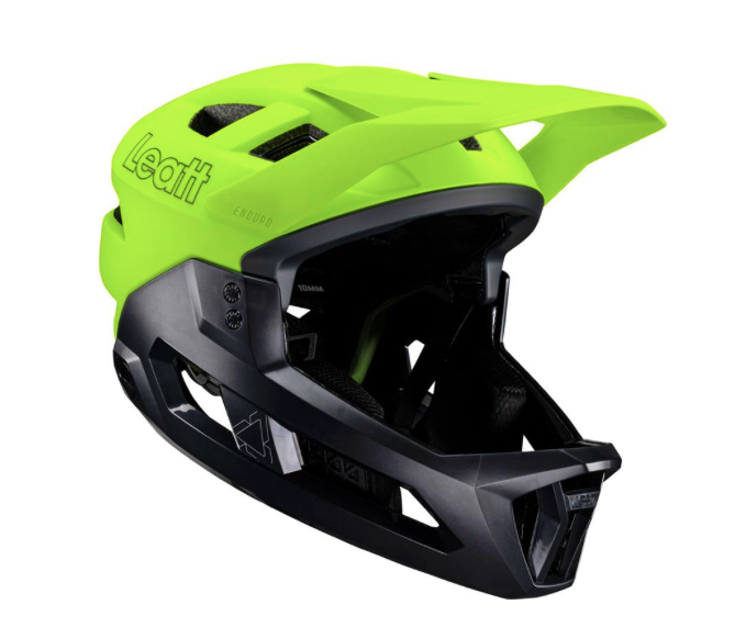 Leatt MTB Enduro 2.0 V24 Full Face Bike Helmet Lime