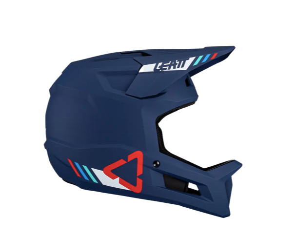 Leatt MTB Gravity 1.0 V24 Full Face Bike Helmet Blue