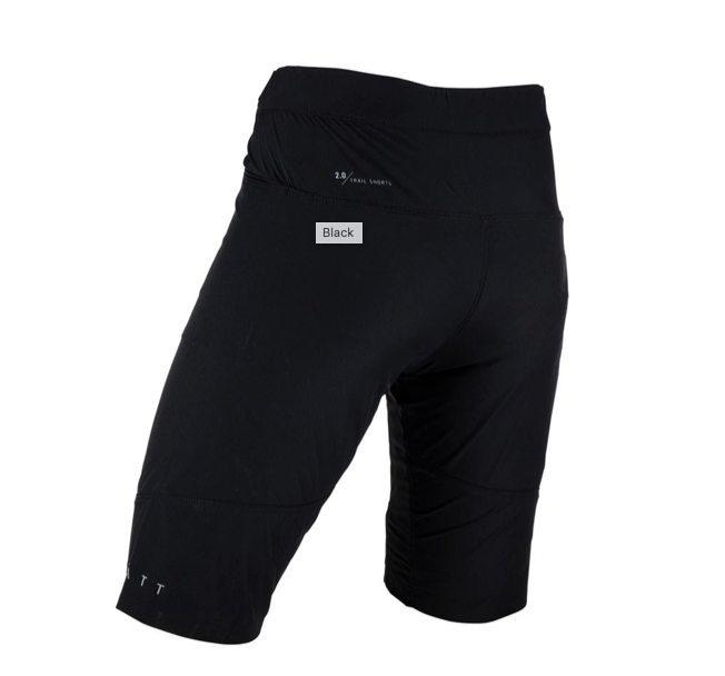 Leatt MTB Trail 2.0 Shorts Black