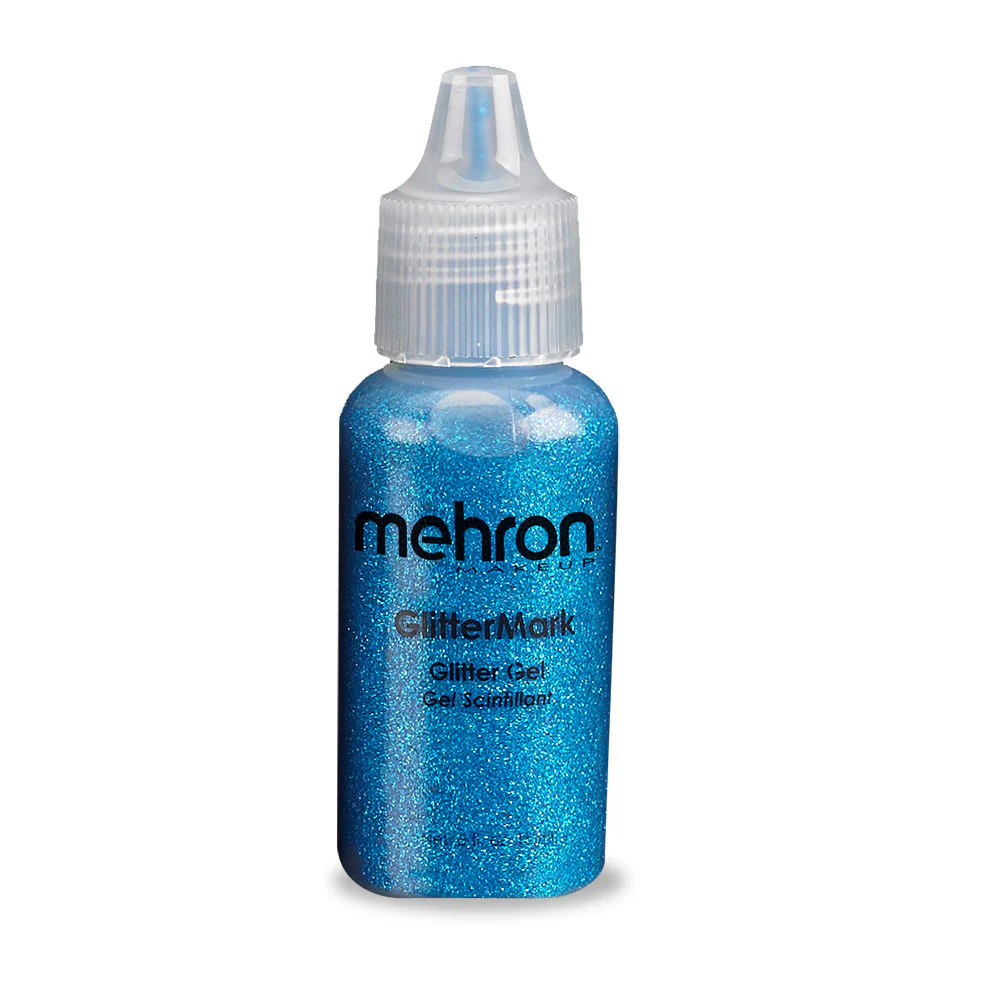 Mehron GlitterMark Face Paint Blue
