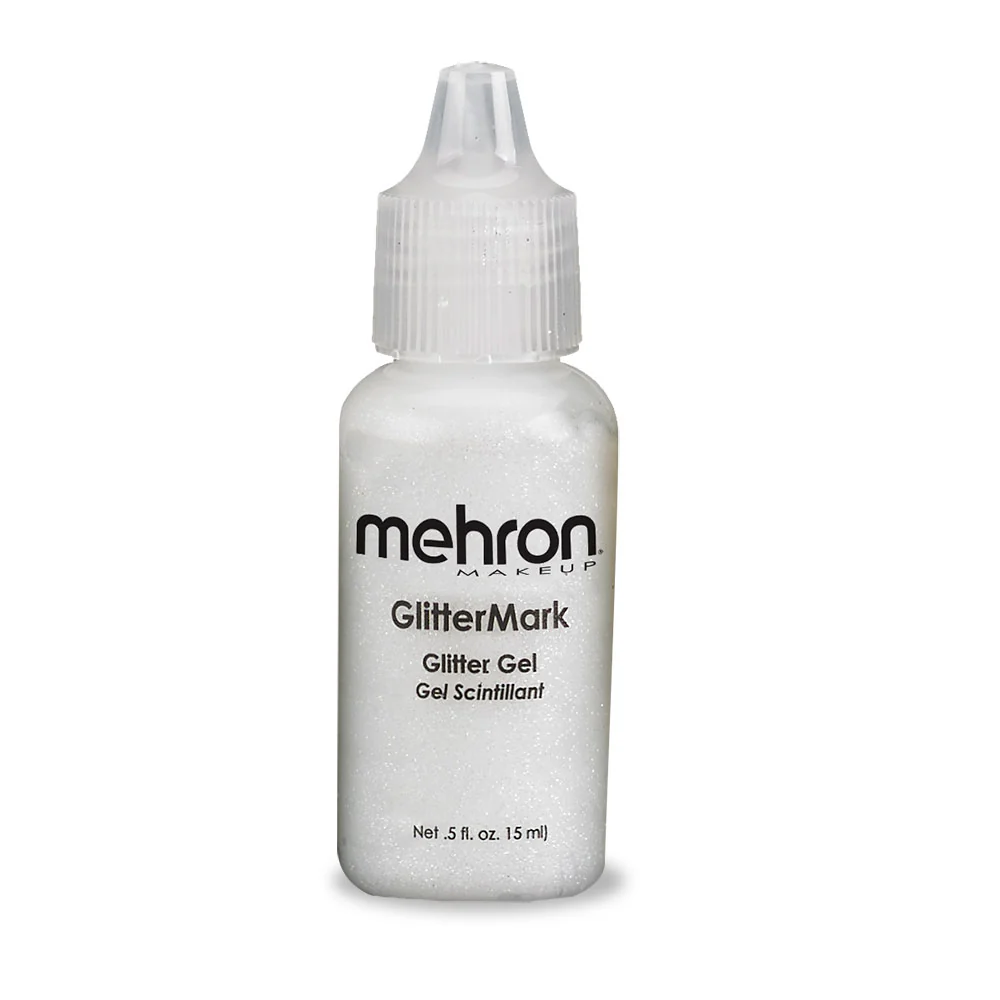 Mehron GlitterMark Face Paint White
