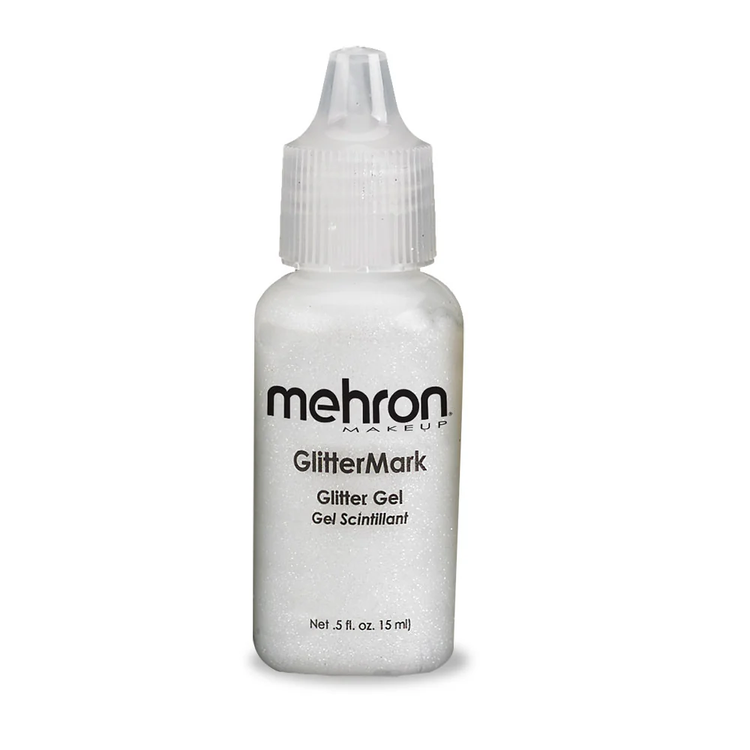 Mehron GlitterMark Face Paint White
