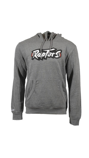 Mitchell Ness Men's NBA Toronto Raptors Holding Wordmark Hoodie