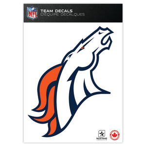 Mustang NFL Denver Broncos 5x7 Team Logo Decal