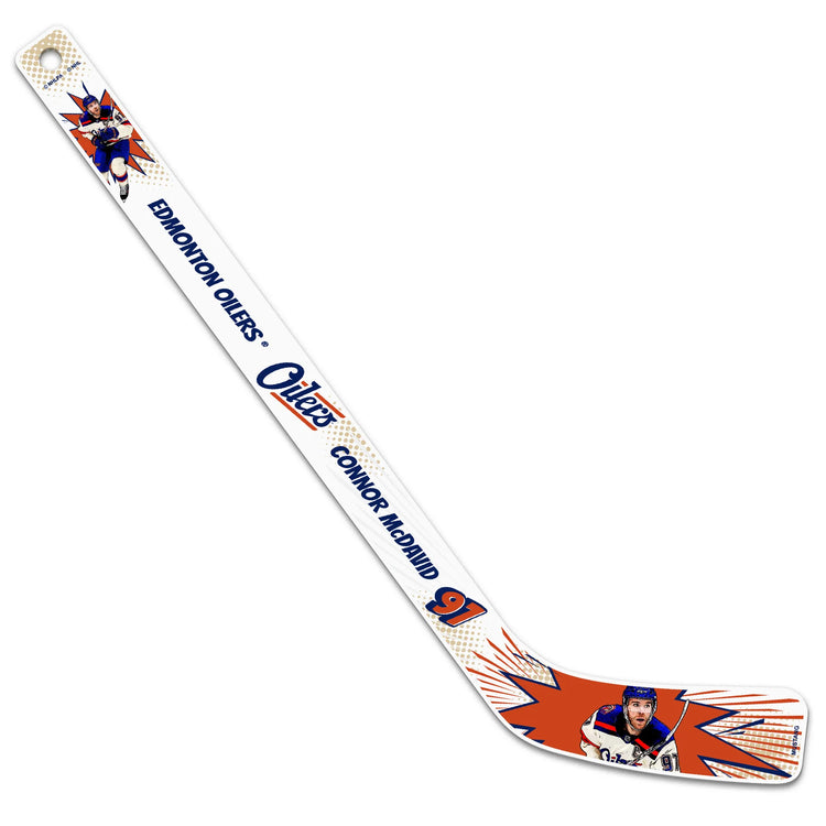 Mustang NHL Edmonton Oilers Connor McDavid Alternate Player Stick