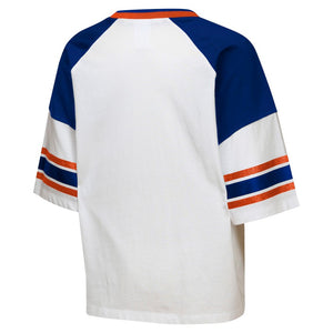 NHL Branded Girls Edmonton Oilers Uplifter Fashion Shirt
