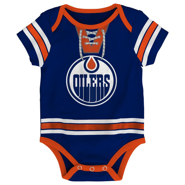 NHL Branded Infant Edmonton Oilers Connor McDavid Hockey Pro Creeper
