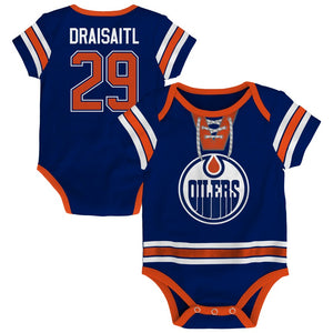 NHL Branded Infant Edmonton Oilers Leon Draisaitl Creeper