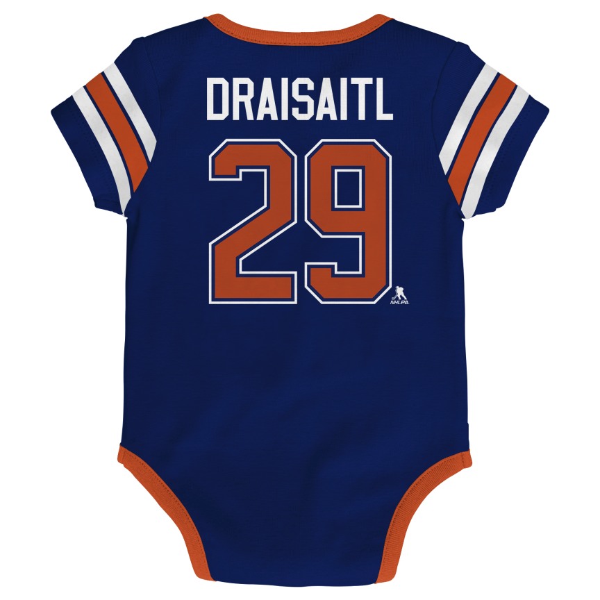 NHL Branded Infant Edmonton Oilers Leon Draisaitl Creeper