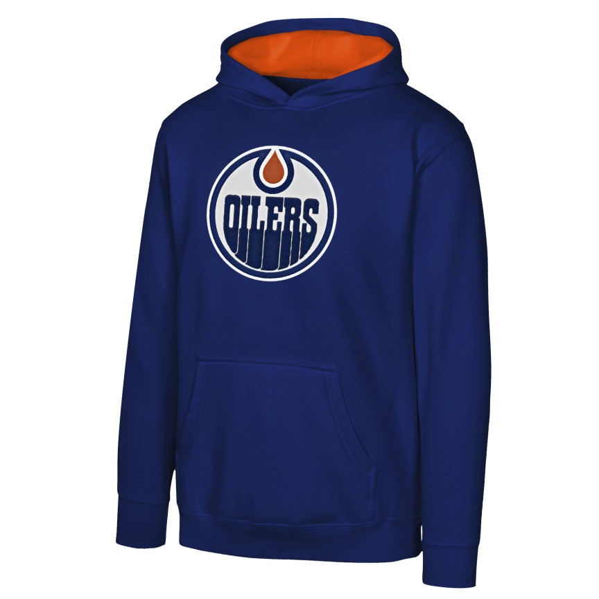 NHL Branded Youth Edmonton Oilers Prime Hoodie