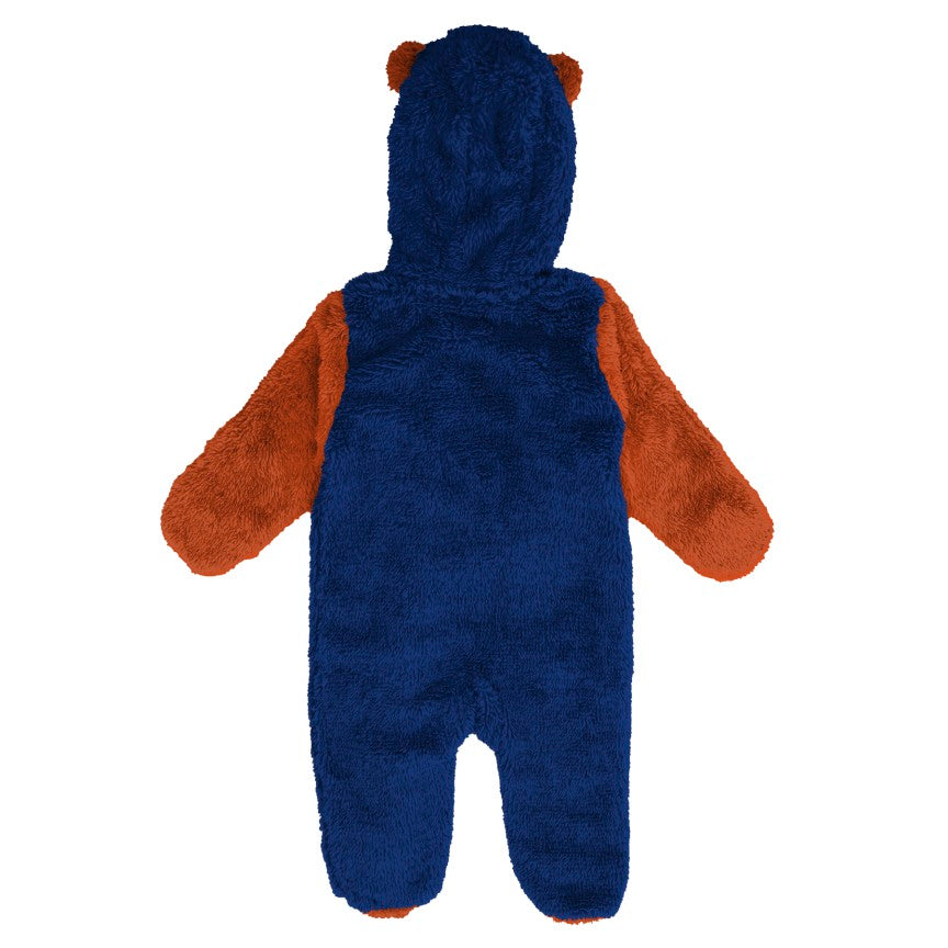 NHL Branded Newborn Edmonton Oilers Stay Napping Pajama Coverall