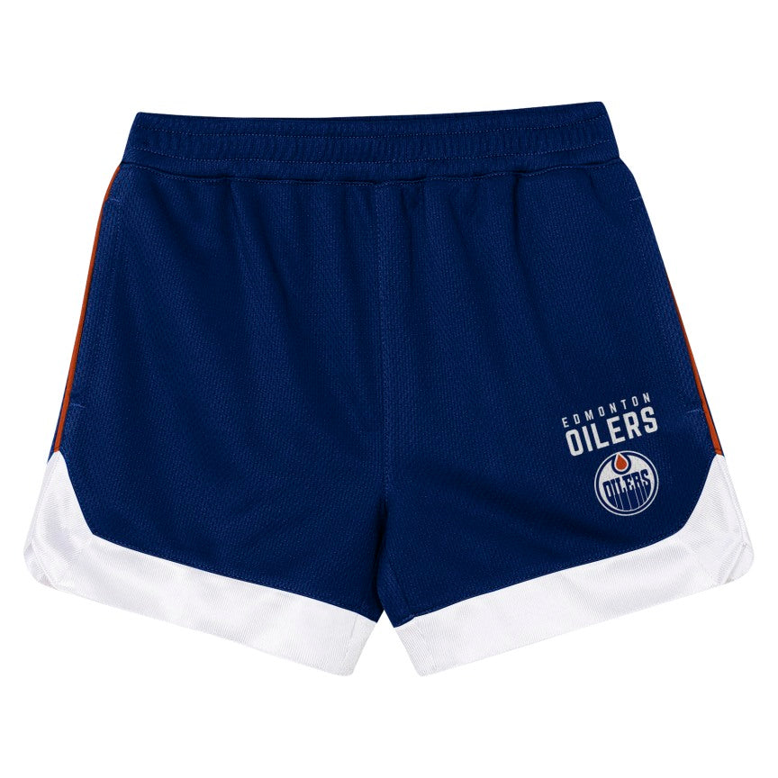 NHL Branded Toddler Edmonton Oilers Home Plate T-Shirt & Short Set