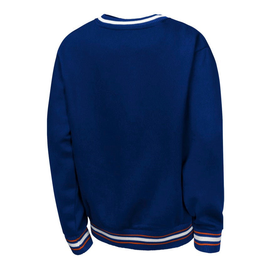 NHL Branded Youth Edmonton Oilers Balanced Offensive Fleece Crew