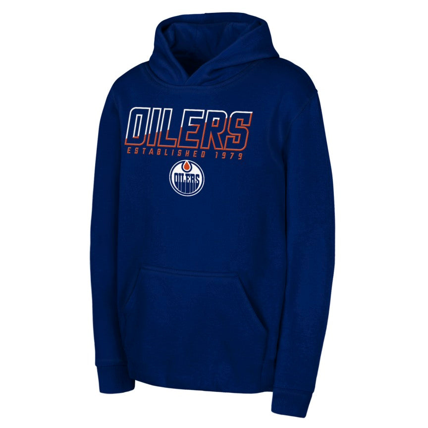 NHL Branded Youth Edmonton Oilers Beyond the Line Hoodie