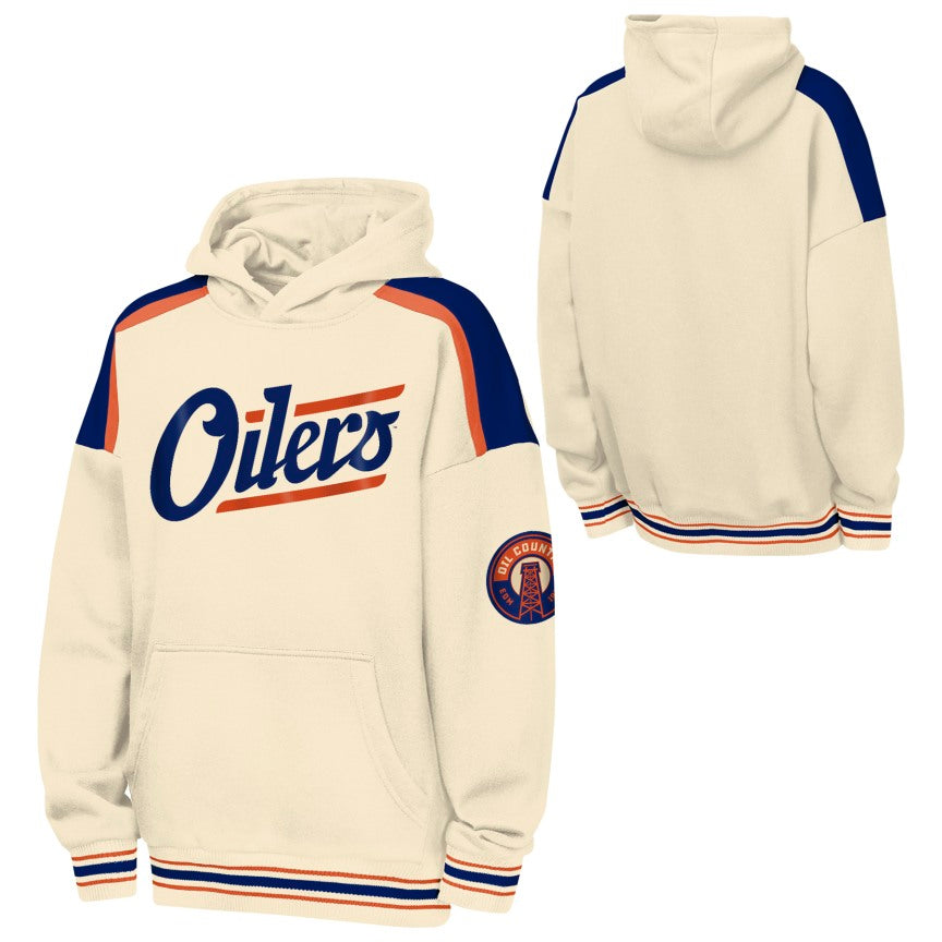 NHL Branded Youth Edmonton Oilers Camaraderie Alternate Hoodie