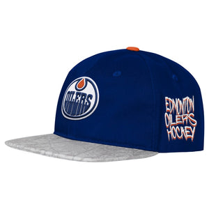 NHL Branded Youth Edmonton Oilers City FB SB Hat