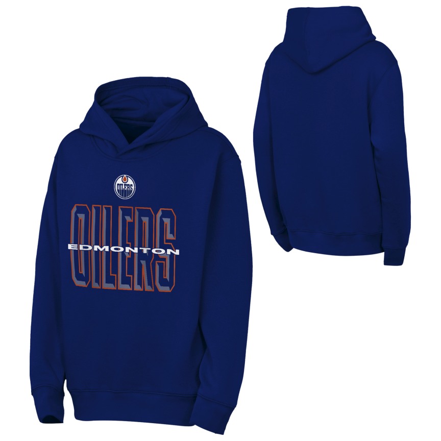 NHL Branded Youth Edmonton Oilers Field General Hood