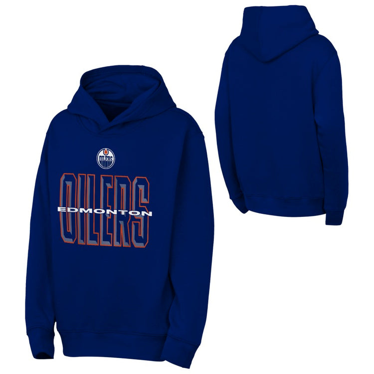 NHL Branded Youth Edmonton Oilers Field General Hood