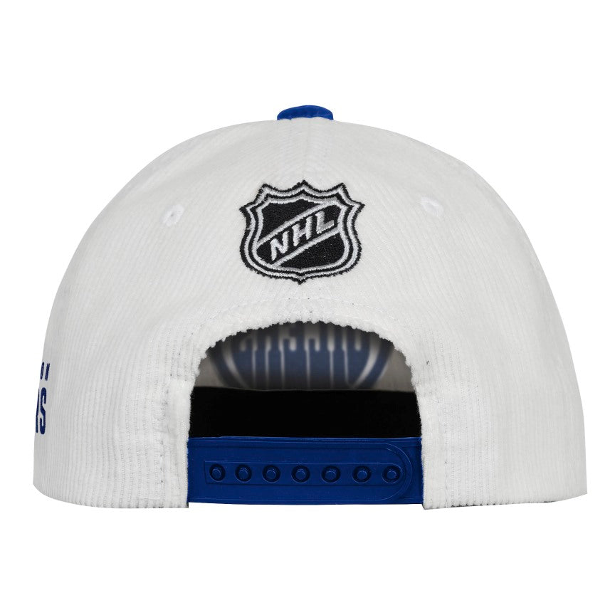 NHL Branded Youth Edmonton Oilers Flat Cord FB SB Hat