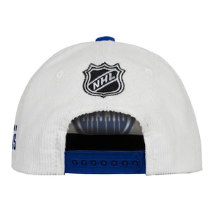 NHL Branded Youth Edmonton Oilers Flat Cord FB SB Hat