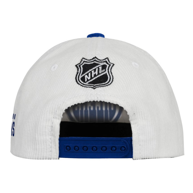 NHL Branded Youth Edmonton Oilers Flat Cord FB SB Hat