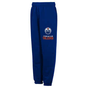 NHL Branded Youth Edmonton Oilers Instant Hit Sweatpant