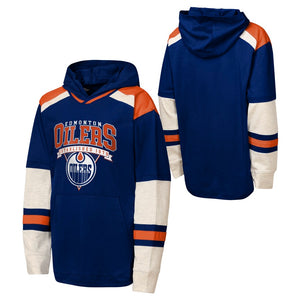 NHL Branded Youth Edmonton Oilers Legend Continues LW Hoodie