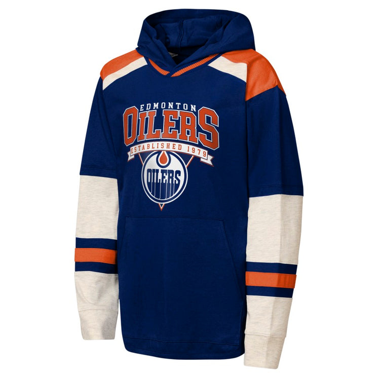 NHL Branded Youth Edmonton Oilers Legend Continues LW Hoodie