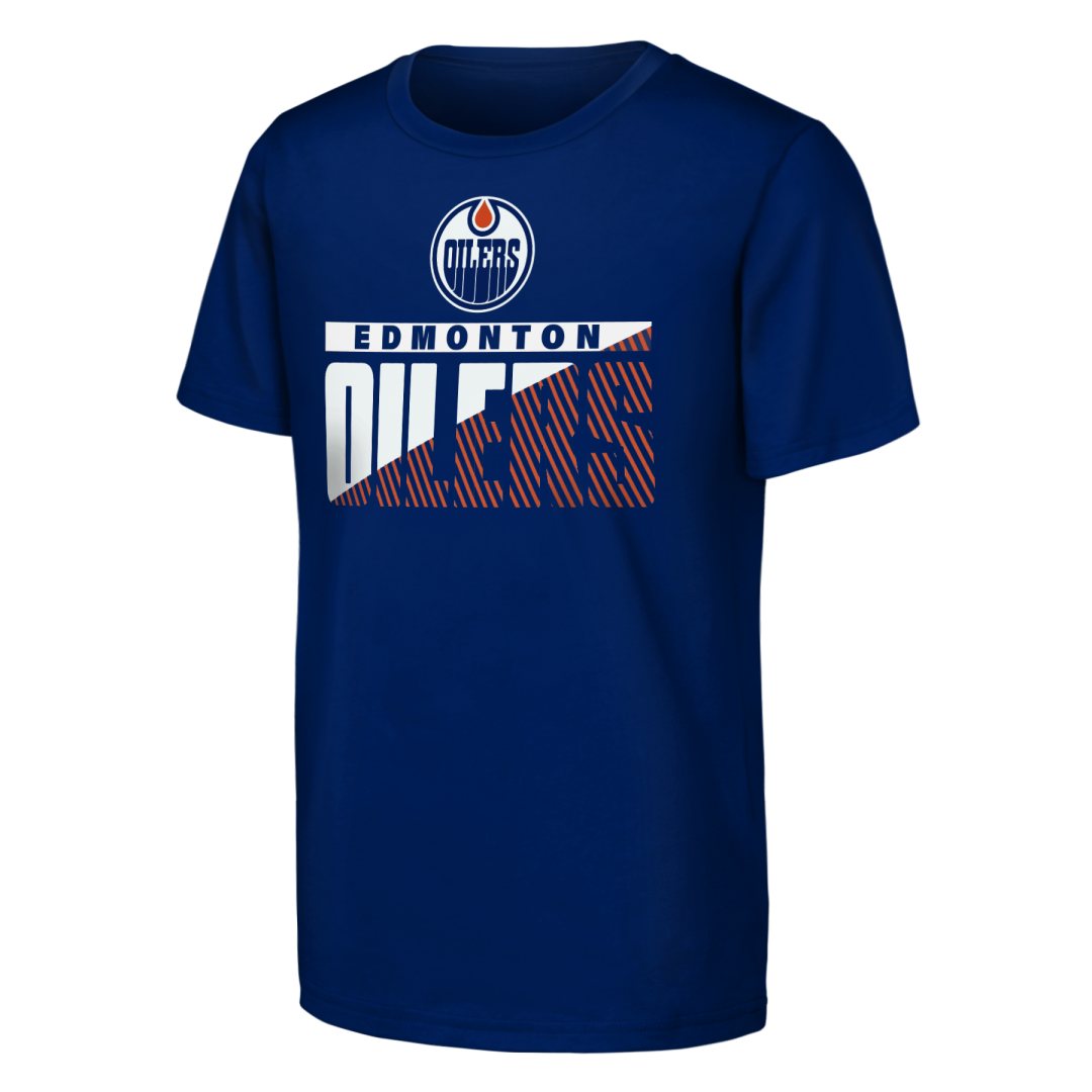 NHL Branded Youth Edmonton Oilers Never Quit T-Shirt 2 Pack
