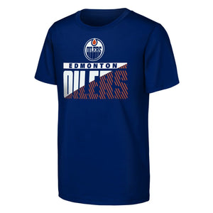 NHL Branded Youth Edmonton Oilers Never Quit T-Shirt 2 Pack
