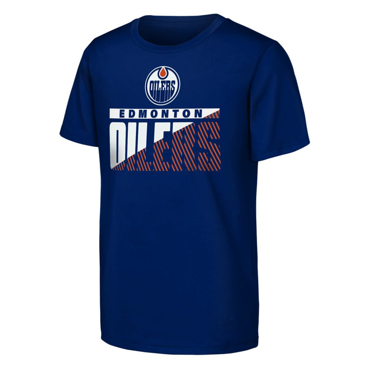 NHL Branded Youth Edmonton Oilers Never Quit T-Shirt 2 Pack
