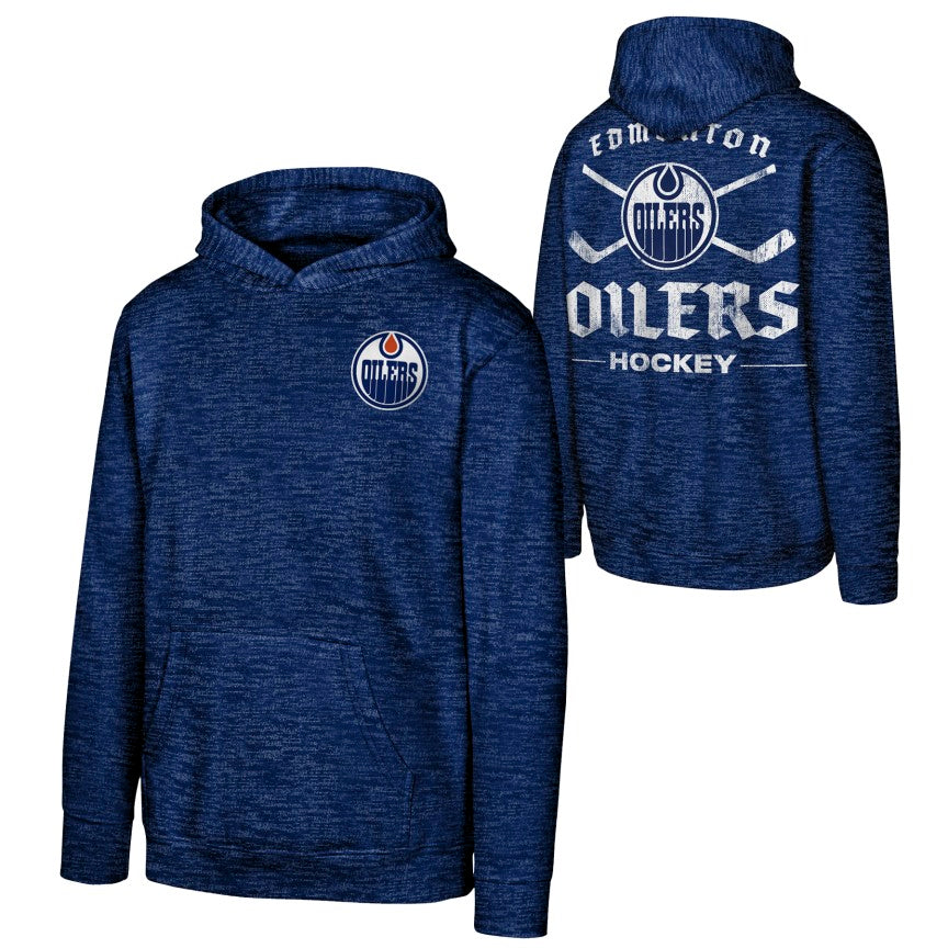 NHL Branded Youth Edmonton Oilers Power Up Hoodie