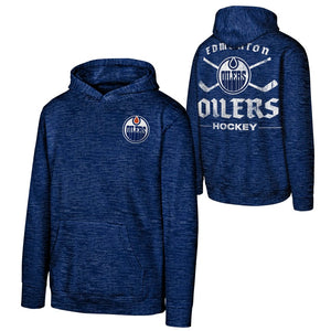 NHL Branded Youth Edmonton Oilers Power Up Hoodie
