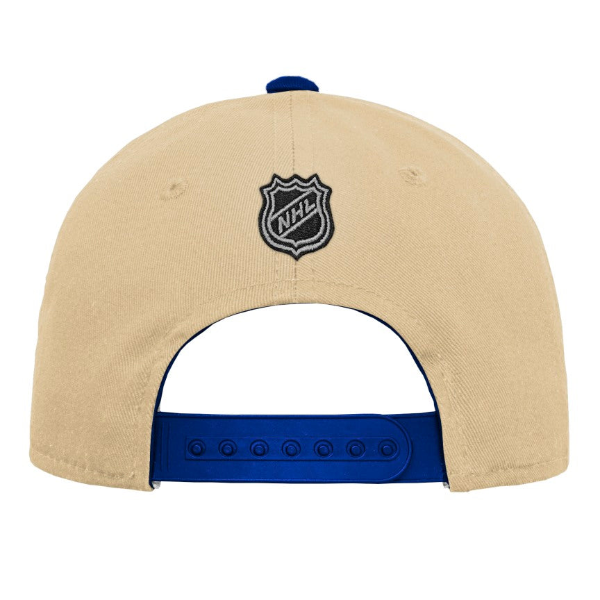 NHL Branded Youth Edmonton Oilers Pre-Curved Alternate Snapback Hat
