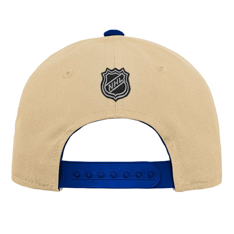 NHL Branded Youth Edmonton Oilers Pre-Curved Alternate Snapback Hat

