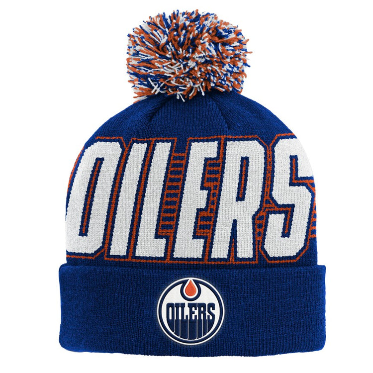 NHL Branded Youth Edmonton Oilers Sack Party Cuffed Pom