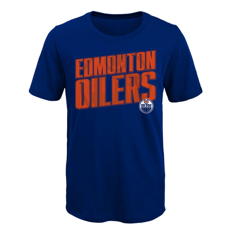 NHL Branded Youth Edmonton Oilers Set the Tone T-Shirt