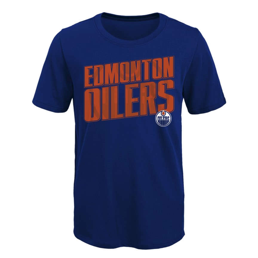 NHL Branded Youth Edmonton Oilers Set the Tone T-Shirt