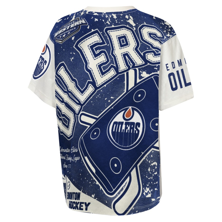 NHL Branded Youth Edmonton Oilers Top Player T-Shirt