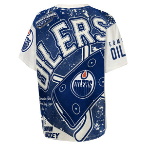 NHL Branded Youth Edmonton Oilers Top Player T-Shirt