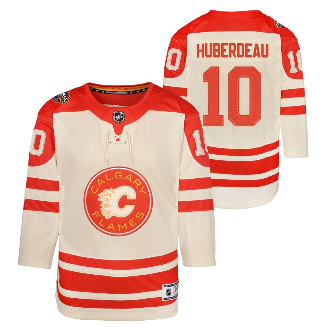 NHL Branded Youth NHL Calgary Flames Jonathan Huberdeau Heritage Classic Jersey