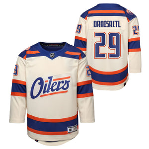 NHL Branded Youth NHL Edmonton Oilers Leon Draisaitl Alternate Jersey
