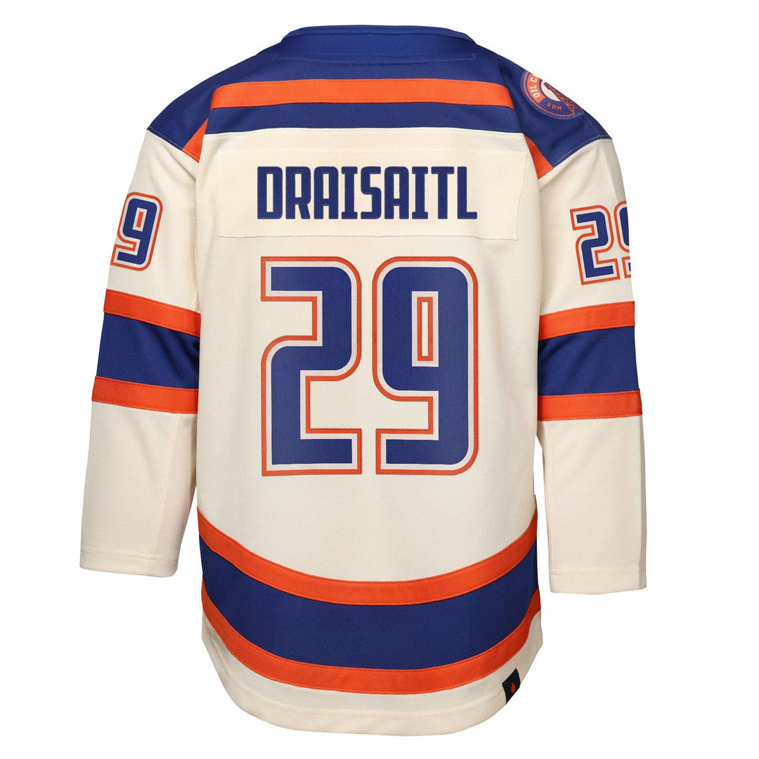 NHL Branded Youth NHL Edmonton Oilers Leon Draisaitl Alternate Jersey
