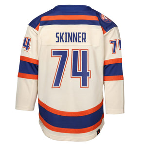 NHL Branded Youth NHL Edmonton Oilers Stuart Skinner Alternate Jersey
